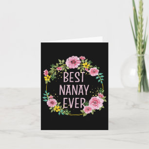 Moederdag Bloemen Beste Nanay Ever Filippijnse Moe Kaart