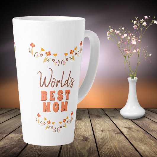 Moederdag Bloemen Bloemstuk Moeders Beste Moeder Latte Mok