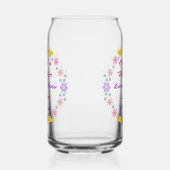 Moederdag Bloemen en Vlinders Blikvorm Glas (Rechts)