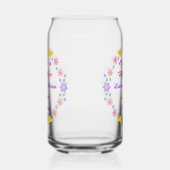 Moederdag Bloemen en Vlinders Blikvorm Glas (Links)