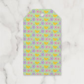 Moederdag Bloemen en Vlinders Cadeaulabels (Achterkant)