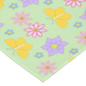 Moederdag Bloemen en Vlinders Patterned Tafelkleed (Gekanteld)
