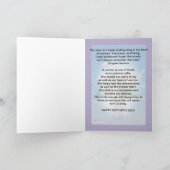 Moederdag, Bloemen en Vogels Kaart (Binnen)