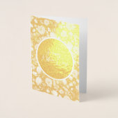 Moederdag bloemen folie kaarten (Voorkant)