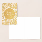 Moederdag bloemen folie kaarten (Display)