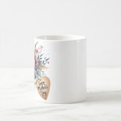 Moederdag Bloemen in waterverf Koffiemok (Center)