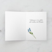 Moederdag bloemen Kaart (Binnen)