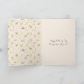 Moederdag bloemen kaart (Binnen)