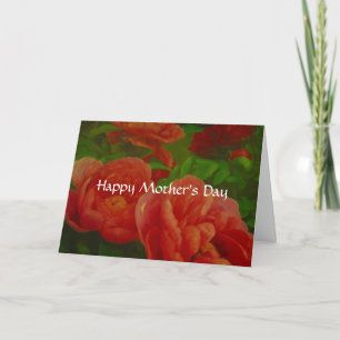 moederdag bloemen kaart