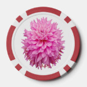 Moederdag bloemen poker chips (Achterkant)