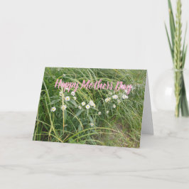 Moederdag Bloemen Wenskaart Feestdagen Kaart