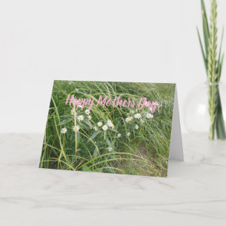 Moederdag Bloemen Wenskaart Feestdagen Kaart