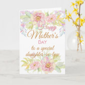 Moederdag Bloemendochter In De Wet Kaart (Gele Bloem)