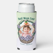 Moederdag Bloemenfoto Seltzer Blikjeskoeler (Seltzer Voorkant)