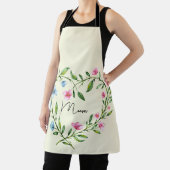 Moederdag bloemenkrans natuurlijke botanische schort (Insitu)