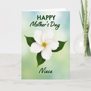 Moederdag Bloemkaart met Zonneschijn Kaart