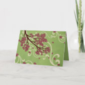 Moederdag bloesems kaart (Voorkant)