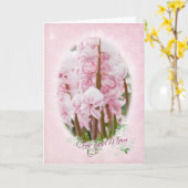 Moederdag bloesems kaart (Gele Bloem)