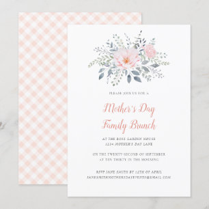 moederdag Blush Floral Kaart