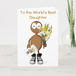 Moederdag Boeket donker Kaart