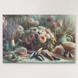 Moederdag Boeket Gereedschap Tuinierder Lente Coll Legpuzzel