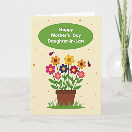 Moederdag Boeketkaart Kaart (Voorkant)