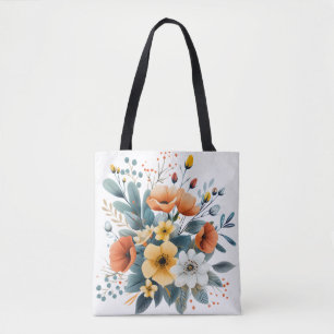 Moederdag Boho Bloemen Clipart-61983 Tote Bag