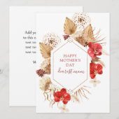 Moederdag Boho Floral (Voorkant / Achterkant)