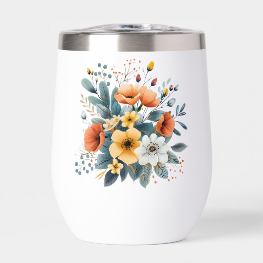 Moederdag Boho Flowers Clipart-61983 (Voorkant)