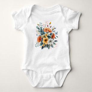 Moederdag Boho Flowers Clipart-619830 Romper