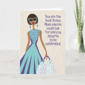 Moederdag - Bonusmoeder Bedankkaart (Voorkant)