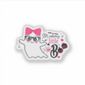 Moederdag Boo Halloween Sticker (Voorkant)