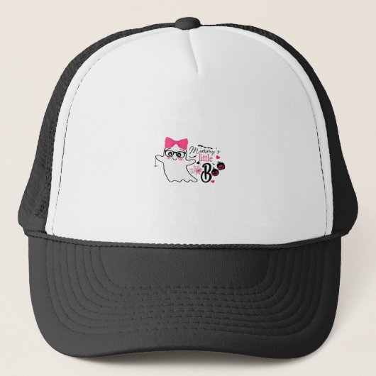 Moederdag Boo Halloween Trucker Pet (Voorkant)