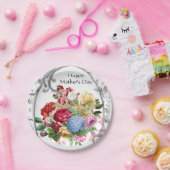  Moederdag Botanisch Papieren Bordje (Feest)