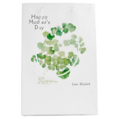 Moederdag Botanische Waterverf Medium Cadeauzakje (Voorkant)