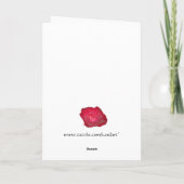 moederdag bouquet kaart (Achterkant)