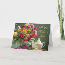 Moederdag Bouquet Kaart