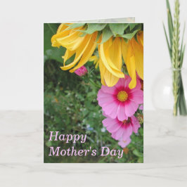 Moederdag Bouquet Kaart
