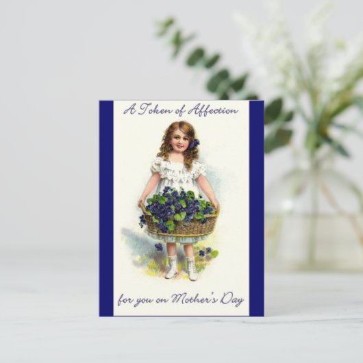  Moederdag Briefkaart (Staand voorkant)