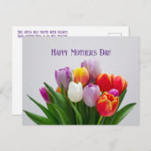 Moederdag Briefkaart (Voorkant / Achterkant)