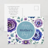 Moederdag Briefkaart (Voorkant / Achterkant)