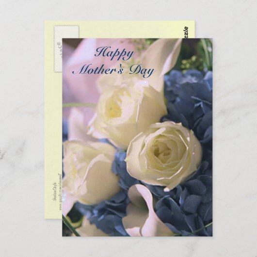 Moederdag Briefkaart (Voorkant / Achterkant)