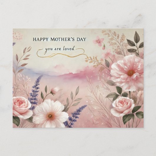 Moederdag briefkaart (Voorkant)