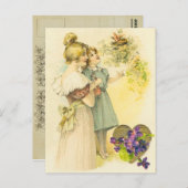  Moederdag Briefkaart (Voorkant / Achterkant)