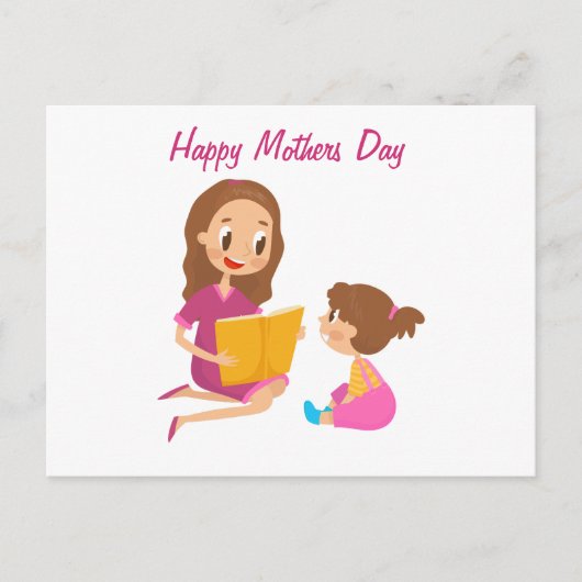 Moederdag Briefkaart (Voorkant)