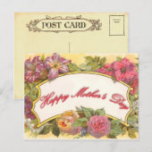 Moederdag Briefkaart (Voorkant / Achterkant)