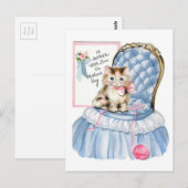 Moederdag Briefkaart (Voorkant / Achterkant)