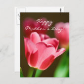 Moederdag briefkaart (Voorkant / Achterkant)