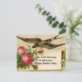  Moederdag Briefkaart (Staand voorkant)