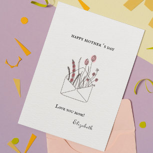 Moederdag Briefkaart